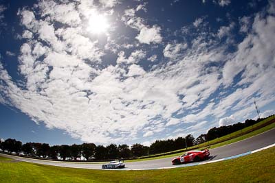 49;23-September-2012;AGT;Australia;Australian-GT-Championship;Ferrari-458-Italia-GT3;Grand-Tourer;Phillip-Island;Renato-Loberto;Shannons-Nationals;Tony-Defelice;VIC;Victoria;auto;clouds;endurance;fisheye;motorsport;racing;sky