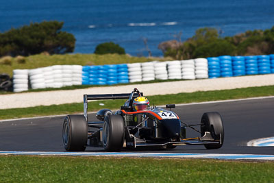 42;23-September-2012;Australia;BF-Racing;Ben-Gersekowski;Dallara-F304;Formula-3;Open-Wheeler;Phillip-Island;Shannons-Nationals;Spiess-Opel;VIC;Victoria;auto;motorsport;racing;super-telephoto