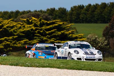 31;23-September-2012;31;Australia;Jon-Trende;Phillip-Island;Porsche-911-GT3-Cup-997;Porsche-GT3-Cup-Challenge;Shannons-Nationals;VIC;Victoria;auto;motorsport;racing;super-telephoto;trees