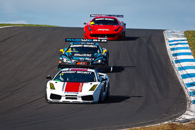 71;23-September-2012;71;AGT;Andrew-McInnes;Australia;Australian-GT-Championship;Dean-Koutsoumidis;Grand-Tourer;Lamborghini-Gallardo-LP502;Phillip-Island;Shannons-Nationals;VIC;Victoria;auto;endurance;motorsport;racing;super-telephoto