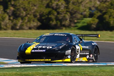 8;23-September-2012;8;AGT;Allan-Simonsen;Australia;Australian-GT-Championship;Ferrari-458-Italia-GT3;Grand-Tourer;Maranello-Motorsport;Nick-OHalloran;Phillip-Island;Shannons-Nationals;VIC;Victoria;auto;endurance;motorsport;racing;super-telephoto