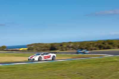 71;23-September-2012;71;AGT;Andrew-McInnes;Australia;Australian-GT-Championship;Dean-Koutsoumidis;Grand-Tourer;Lamborghini-Gallardo-LP502;Phillip-Island;Shannons-Nationals;VIC;Victoria;auto;endurance;motion-blur;motorsport;racing;sky;telephoto