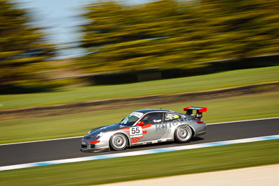 55;23-September-2012;55;AGT;Australia;Australian-GT-Championship;Grand-Tourer;Marcus-Marshall;McElrea-Racing;Phillip-Island;Porsche-911-GT3-Cup-997;Rob-Knight;Shannons-Nationals;VIC;Victoria;auto;endurance;motion-blur;motorsport;racing;telephoto;trees