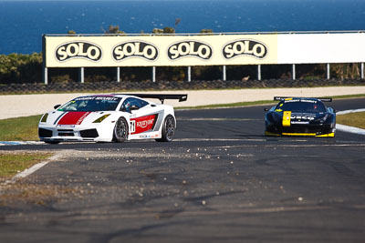 71;23-September-2012;71;AGT;Andrew-McInnes;Australia;Australian-GT-Championship;Dean-Koutsoumidis;Grand-Tourer;Lamborghini-Gallardo-LP502;Phillip-Island;Shannons-Nationals;VIC;Victoria;auto;endurance;motorsport;racing;super-telephoto