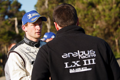 23-September-2012;AGT;Australia;Australian-GT-Championship;Erebus-Motorsport;Erebus-Racing;Grand-Tourer;Maro-Engel;Phillip-Island;Shannons-Nationals;VIC;Victoria;atmosphere;auto;endurance;motorsport;paddock;portrait;racing;telephoto