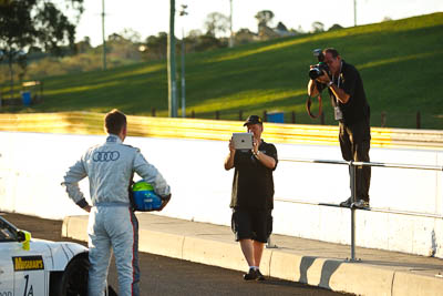 7-February-2013;Australia;Bathurst;Bathurst-12-Hour;Dirk-Klynsmith;Grand-Tourer;Mt-Panorama;NSW;New-South-Wales;afternoon;atmosphere;auto;endurance;motorsport;photographer;pitlane;portrait;racing;telephoto