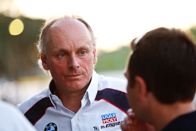 7-February-2013;Australia;Bathurst;Bathurst-12-Hour;Franz-Engstler;Grand-Tourer;LIQUI-MOLY-Team-Engstler;Mt-Panorama;NSW;New-South-Wales;Topshot;atmosphere;auto;endurance;motorsport;pitlane;portrait;racing;telephoto