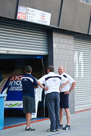 7-February-2013;Australia;Bathurst;Bathurst-12-Hour;Franz-Engstler;Grand-Tourer;LIQUI-MOLY-Team-Engstler;Mt-Panorama;NSW;New-South-Wales;atmosphere;auto;endurance;motorsport;pitlane;portrait;racing;telephoto