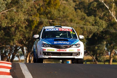 7;7;8-February-2013;Angus-Kennard;Australia;Bathurst;Bathurst-12-Hour;Dean-Herridge;Grand-Tourer;John-ODowd;Maximum-Motorsport;McPhillamy-Park;Mt-Panorama;NSW;New-South-Wales;Subaru-Impreza-WRX-STI;auto;endurance;motorsport;racing;super-telephoto