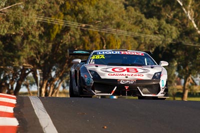 48;48;8-February-2013;Australia;Bathurst;Bathurst-12-Hour;GB-Galvanizing;Grand-Tourer;Justin-McMillan;Lamborghini-Gallardo-LP‒560;McPhillamy-Park;Mt-Panorama;NSW;New-South-Wales;Ross-Lilley;Steven-Richards;auto;endurance;motorsport;racing;super-telephoto