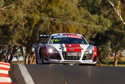 71;71;8-February-2013;Andrew-McInnes;Audi-R8-LMS;Australia;Bathurst;Bathurst-12-Hour;Darryl-O’Young;Dean-Koutsoumidis;Equity‒One;Grand-Tourer;McPhillamy-Park;Mt-Panorama;NSW;New-South-Wales;Simon-Middleton;auto;endurance;motorsport;racing;super-telephoto