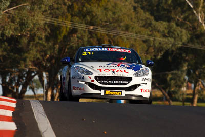 21;21;8-February-2013;Andrew-Jones;Australia;Bathurst;Bathurst-12-Hour;Bruce-Jouanny;David-Wall;Grand-Tourer;McPhillamy-Park;Mt-Panorama;NSW;New-South-Wales;Peugeot-RCZ-Cup;Team-Peugeot-RCZ;auto;endurance;motorsport;racing;super-telephoto