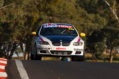 24;24;8-February-2013;Andre-Heimgartner;Anthony-Gilbertson;Australia;BMW-335i;Bathurst;Bathurst-12-Hour;GWS-Personnel-Motorsport;Grand-Tourer;McPhillamy-Park;Mt-Panorama;NSW;New-South-Wales;Peter-ODonnell;auto;endurance;motorsport;racing;super-telephoto