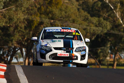 22;22;8-February-2013;Australia;Bathurst;Bathurst-12-Hour;Brad-Goss;Ford-FG‒FPV-GT;Grand-Tourer;McPhillamy-Park;Mt-Panorama;NSW;New-South-Wales;Robinson-Racing-Developments;Steve-Cramp;Vin-Stenta;auto;endurance;motorsport;racing;super-telephoto