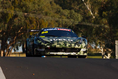 88;8-February-2013;88;Allan-Simonsen;Australia;Bathurst;Bathurst-12-Hour;Ferrari-458-Italia-GT3;Grand-Tourer;John-Bowe;Maranello-Motorsport;McPhillamy-Park;Mika-Salo;Mt-Panorama;NSW;New-South-Wales;Peter-Edwards;auto;endurance;motorsport;racing;super-telephoto