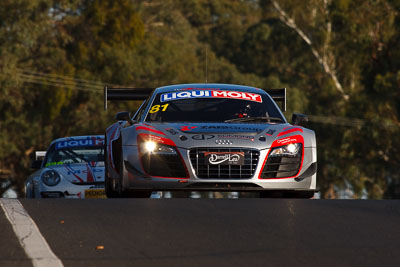 81;8-February-2013;81;Audi-R8-LMS-Ultra;Australia;Bathurst;Bathurst-12-Hour;Christian-Zügel;Dragonspeed;Elton-Julian;Eric-Lux;Grand-Tourer;McPhillamy-Park;Mt-Panorama;NSW;New-South-Wales;auto;endurance;motorsport;racing;super-telephoto