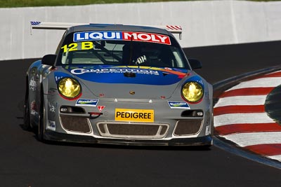 12;12;8-February-2013;Alex-Davison;Australia;Bathurst;Bathurst-12-Hour;Competition-Motorsports;David-Calvert‒Jones;Grand-Tourer;James-Davison;Mt-Panorama;NSW;New-South-Wales;Porsche-911-GT3-Cup-997;The-Esses;auto;endurance;motorsport;racing;super-telephoto