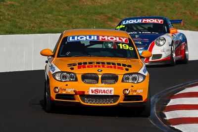 19;19;8-February-2013;Australia;BMW-135i;Bathurst;Bathurst-12-Hour;David-Ayres;Grand-Tourer;Grant-Sherrin;Iain-Sherrin;Michael-Sherrin;Mt-Panorama;NSW;New-South-Wales;Sherrin-Racing;The-Esses;auto;endurance;motorsport;racing;super-telephoto