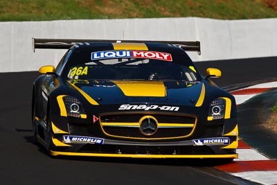 36;36;8-February-2013;Alexander-Roloff;Australia;Bathurst;Bathurst-12-Hour;Bernd-Schneider;Erebus-Motorsport;Erebus-Racing;Grand-Tourer;Mercedes‒Benz-SLS-AMG-GT3;Mt-Panorama;NSW;New-South-Wales;The-Esses;Thomas-Jaeger;Thomas-Jäger;auto;endurance;motorsport;racing;super-telephoto