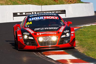 9;8-February-2013;9;Audi-R8-LMS-Ultra;Australia;Bathurst;Bathurst-12-Hour;Christopher-Mies;Dean-Grant;Grand-Tourer;Marc-Cini;Mark-Eddy;Mt-Panorama;NSW;Network-Clothing-Hallmarc;New-South-Wales;The-Esses;auto;endurance;motorsport;racing;super-telephoto