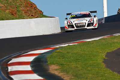 23;23;8-February-2013;Alain-Li;Audi-R8-LMS-Ultra;Australia;Bathurst;Bathurst-12-Hour;Brendon-Hartley;Grand-Tourer;Mark-Patterson;Mt-Panorama;NSW;New-South-Wales;The-Esses;United-Autosports;auto;endurance;motorsport;racing;super-telephoto