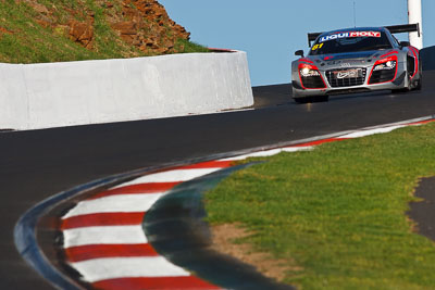 81;8-February-2013;81;Audi-R8-LMS-Ultra;Australia;Bathurst;Bathurst-12-Hour;Christian-Zügel;Dragonspeed;Elton-Julian;Eric-Lux;Grand-Tourer;Mt-Panorama;NSW;New-South-Wales;The-Esses;auto;endurance;motorsport;racing;super-telephoto