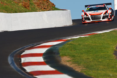 14;14;8-February-2013;Audi-R8-LMS;Australia;Bathurst;Bathurst-12-Hour;Grand-Tourer;James-Winslow;Mt-Panorama;NSW;New-South-Wales;Peter-Conroy;Peter-Conroy-Motorsport;Rob-Huff;The-Esses;auto;endurance;motorsport;racing;super-telephoto