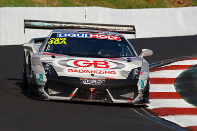 48;48;8-February-2013;Australia;Bathurst;Bathurst-12-Hour;GB-Galvanizing;Grand-Tourer;Justin-McMillan;Lamborghini-Gallardo-LP‒560;Mt-Panorama;NSW;New-South-Wales;Ross-Lilley;Steven-Richards;The-Esses;auto;endurance;motorsport;racing;super-telephoto