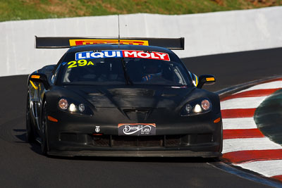 29;29;8-February-2013;Australia;Bathurst;Bathurst-12-Hour;Chevrolet-Corvette-Z06‒R-GT3;Grand-Tourer;Greg-Murphy;Ivan-Capelli;Jim-Manolios;Mt-Panorama;NSW;New-South-Wales;The-Esses;Trofeo-Motorsport;auto;endurance;motorsport;racing;super-telephoto