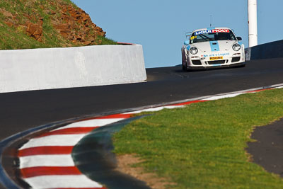 8;8;8-February-2013;Australia;Bathurst;Bathurst-12-Hour;Grand-Tourer;Kurt-Dujardyn;Level-Racing;Mt-Panorama;NSW;New-South-Wales;Olivier-Muytjens;Philippe-Broodcooren;Philippe-Richard;Porsche-911-GT3-Cup-997;The-Esses;auto;endurance;motorsport;racing;super-telephoto