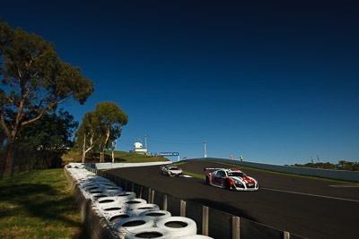 71;71;8-February-2013;Andrew-McInnes;Audi-R8-LMS;Australia;Bathurst;Bathurst-12-Hour;Darryl-O’Young;Dean-Koutsoumidis;Equity‒One;Grand-Tourer;Mt-Panorama;NSW;New-South-Wales;Simon-Middleton;The-Esses;auto;endurance;motorsport;racing;sky;wide-angle