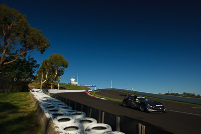 63;63;8-February-2013;Australia;Bathurst;Bathurst-12-Hour;Erebus-Motorsport;Erebus-Racing;Grand-Tourer;Lee-Holdsworth;Mercedes‒Benz-SLS-AMG-GT3;Mt-Panorama;NSW;New-South-Wales;Peter-Hackett;The-Esses;Tim-Slade;auto;endurance;motorsport;racing;sky;wide-angle