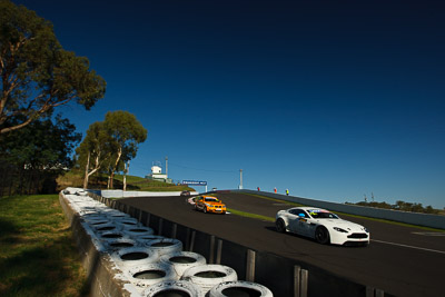 76;76;8-February-2013;Andreas-Baeneiger;Aston-Martin-Vantage-GT4;Australia;Bathurst;Bathurst-12-Hour;Chris-Porrit;Florian-Kaitelger;Grand-Tourer;Mt-Panorama;NSW;New-South-Wales;The-Esses;auto;endurance;motorsport;racing;sky;wide-angle