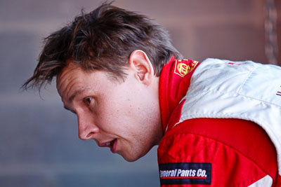 8-February-2013;Allan-Simonsen;Australia;Bathurst;Bathurst-12-Hour;Grand-Tourer;Maranello-Motorsport;Mt-Panorama;NSW;New-South-Wales;atmosphere;auto;endurance;motorsport;paddock;portrait;racing;telephoto