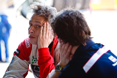 8-February-2013;Allan-Simonsen;Australia;Bathurst;Bathurst-12-Hour;Grand-Tourer;Maranello-Motorsport;Mt-Panorama;NSW;New-South-Wales;atmosphere;auto;endurance;motorsport;paddock;portrait;racing;telephoto