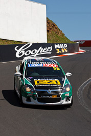 3;3;8-February-2013;Australia;Bathurst;Bathurst-12-Hour;Damien-Ward;Grand-Tourer;Holden-Astra-HSV-VXR;Ivo-Breukers;Morgan-Haber;Mt-Panorama;NSW;New-South-Wales;Racer-Industries;The-Dipper;auto;endurance;motorsport;racing;telephoto