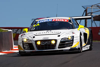 1;1;8-February-2013;Andreas-Simonsen;Audi-R8-LMS-Ultra;Australia;Bathurst;Bathurst-12-Hour;Grand-Tourer;Harold-Primat;Johan-Kristoffersson;Mt-Panorama;NSW;New-South-Wales;Phoenix-Racing;The-Esses;auto;endurance;motorsport;racing;super-telephoto