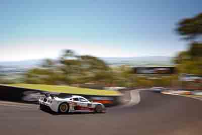 51;51;8-February-2013;Andrew-MacPherson;Australia;Bathurst;Bathurst-12-Hour;Ben-Porter;Garth-Walden;Grand-Tourer;IMAKKWIKMIT;Mosler-MT900-GT3;Mt-Panorama;NSW;New-South-Wales;The-Dipper;auto;endurance;motion-blur;motorsport;racing;sky;wide-angle