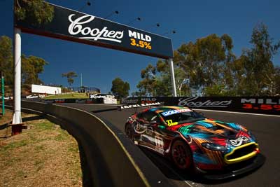 77;77;8-February-2013;Aston-Martin;Australia;Bathurst;Bathurst-12-Hour;Grand-Tourer;Mt-Panorama;NSW;New-South-Wales;The-Dipper;Tony-Quinn;auto;endurance;motorsport;racing;sky;wide-angle