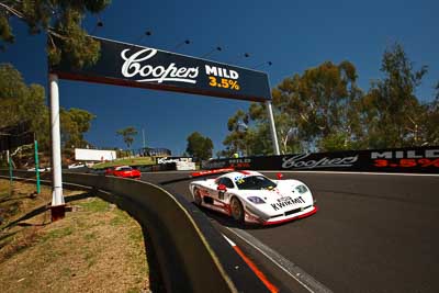 51;51;8-February-2013;Andrew-MacPherson;Australia;Bathurst;Bathurst-12-Hour;Ben-Porter;Garth-Walden;Grand-Tourer;IMAKKWIKMIT;Mosler-MT900-GT3;Mt-Panorama;NSW;New-South-Wales;The-Dipper;auto;endurance;motorsport;racing;sky;wide-angle