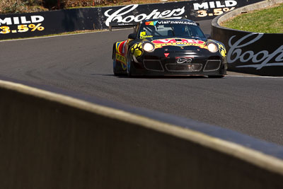 5;5;8-February-2013;Australia;Bathurst;Bathurst-12-Hour;Grand-Tourer;Klark-Quinn;Mt-Panorama;NSW;New-South-Wales;Porsche-911-GT3-R-997;Shane-Van-Gisbergen;The-Dipper;Tony-Quinn;VIP-Petfoods;auto;endurance;motorsport;racing;telephoto