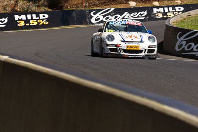 67;67;8-February-2013;Australia;Bathurst;Bathurst-12-Hour;David-Glasson;Grand-Tourer;Motorsport-Services;Mt-Panorama;NSW;New-South-Wales;Phil-Hood;Porsche-911-GT3-Cup-997;The-Dipper;Tony-Richards;auto;endurance;motorsport;racing;telephoto