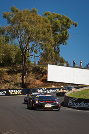 11;11;8-February-2013;Australia;Bathurst;Bathurst-12-Hour;David-Russell;Grand-Tourer;JBS-Swift;Lamborghini-Gallardo-LP‒560;Mt-Panorama;NSW;New-South-Wales;Peter-Kox;Roger-Lago;The-Dipper;auto;endurance;motorsport;racing;telephoto;trees