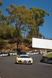 1;1;8-February-2013;Andreas-Simonsen;Audi-R8-LMS-Ultra;Australia;Bathurst;Bathurst-12-Hour;Grand-Tourer;Harold-Primat;Johan-Kristoffersson;Mt-Panorama;NSW;New-South-Wales;Phoenix-Racing;The-Dipper;auto;endurance;motorsport;racing;telephoto;trees