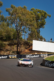 48;48;8-February-2013;Australia;Bathurst;Bathurst-12-Hour;GB-Galvanizing;Grand-Tourer;Justin-McMillan;Lamborghini-Gallardo-LP‒560;Mt-Panorama;NSW;New-South-Wales;Ross-Lilley;Steven-Richards;The-Dipper;auto;endurance;motorsport;racing;telephoto;trees