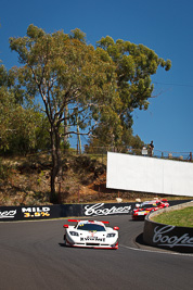 51;51;8-February-2013;Andrew-MacPherson;Australia;Bathurst;Bathurst-12-Hour;Ben-Porter;Garth-Walden;Grand-Tourer;IMAKKWIKMIT;Mosler-MT900-GT3;Mt-Panorama;NSW;New-South-Wales;The-Dipper;auto;endurance;motorsport;racing;telephoto;trees