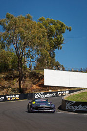 63;63;8-February-2013;Australia;Bathurst;Bathurst-12-Hour;Erebus-Motorsport;Erebus-Racing;Grand-Tourer;Lee-Holdsworth;Mercedes‒Benz-SLS-AMG-GT3;Mt-Panorama;NSW;New-South-Wales;Peter-Hackett;The-Dipper;Tim-Slade;auto;endurance;motorsport;racing;telephoto;trees