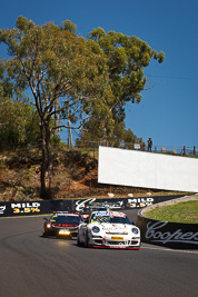 68;68;8-February-2013;Australia;Bathurst;Bathurst-12-Hour;Grand-Tourer;Jeff-Lowrey;Marcus-Mahy;Motorsport-Services;Mt-Panorama;NSW;New-South-Wales;Porsche-911-GT3-Cup-997;The-Dipper;Todd-Murphy;auto;endurance;motorsport;racing;telephoto;trees