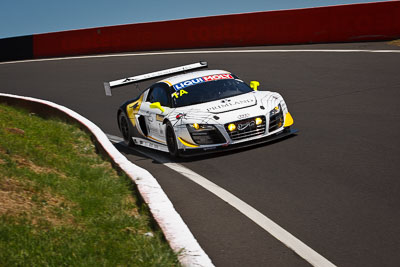 1;1;8-February-2013;Andreas-Simonsen;Audi-R8-LMS-Ultra;Australia;Bathurst;Bathurst-12-Hour;Grand-Tourer;Harold-Primat;Johan-Kristoffersson;Mt-Panorama;NSW;New-South-Wales;Phoenix-Racing;The-Esses;auto;endurance;motorsport;racing;telephoto