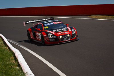 9;8-February-2013;9;Audi-R8-LMS-Ultra;Australia;Bathurst;Bathurst-12-Hour;Christopher-Mies;Dean-Grant;Grand-Tourer;Marc-Cini;Mark-Eddy;Mt-Panorama;NSW;Network-Clothing-Hallmarc;New-South-Wales;The-Esses;auto;endurance;motorsport;racing;telephoto